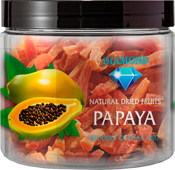 Papaya Dry Fruits Diamond